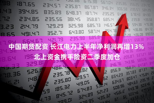 中国期货配资 长江电力上半年净利润再增13% 北上资金携手险资二季度加仓